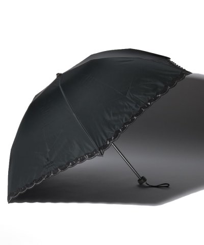 LANVIN COLLECTION 晴雨兼用折りたたみ傘 ”オーガンジー ローズ