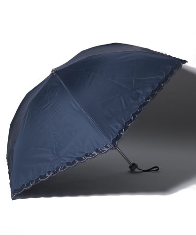 LANVIN COLLECTION 晴雨兼用折りたたみ傘 ”オーガンジー ローズ