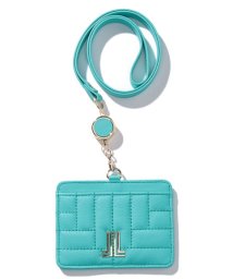 LANVIN en Bleu(BAG)(ランバンオンブルー（バッグ）)/ベルシー リール付きIDケース/アクア