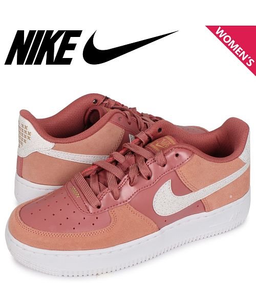 NIKE(ナイキ)/NIKE AIR FORCE 1 LV8 GS VALENTINES DAY ナイキ エアフォース1 スニーカー レディース ピンク CD7407－600/ピンク