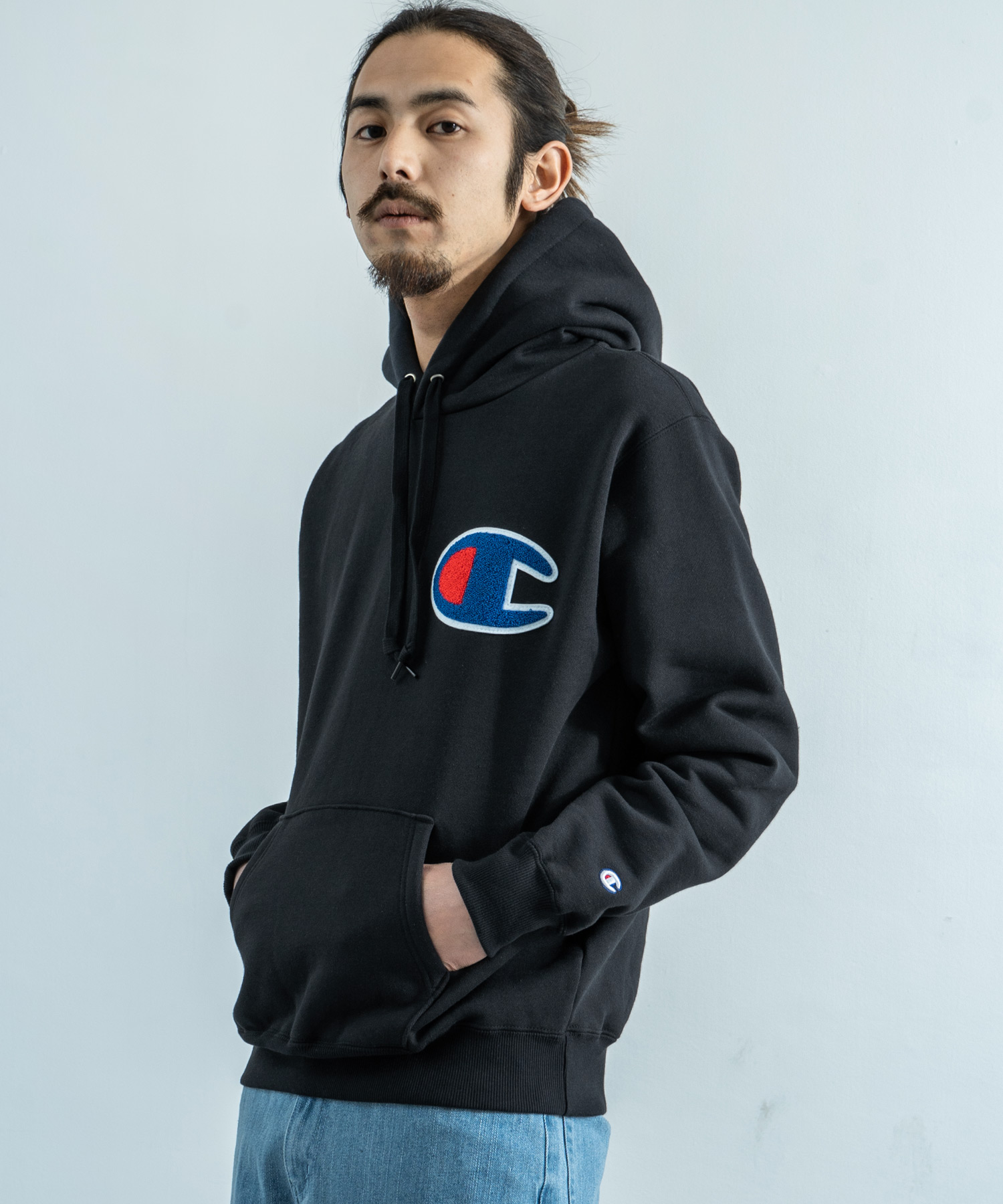 パーカー メンズ スウェット 長袖 Champion チャンピオン ACTION STYLE