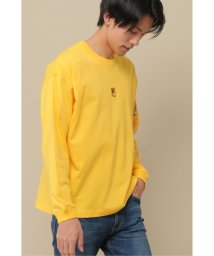 ikka(イッカ)/【WEB限定】FILA ヘリテージクルーネックロンT/イエロー