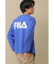 ikka(イッカ)/【WEB限定】FILA ヘリテージクルーネックロンT/ブルー