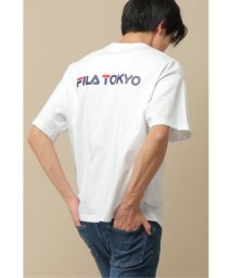 ikka(イッカ)/FILA ヘリテージ TOKYOTシャツ/ホワイト