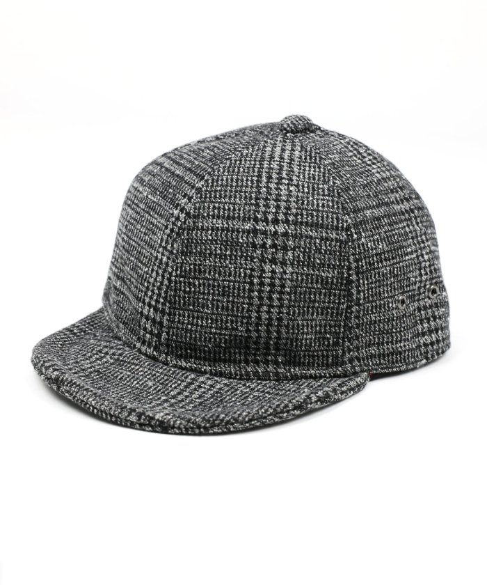 キャップ メンズ 帽子 グレンチェック シンプル おしゃれ カジュアル タウン Japan Fabric 73 ロッキーモンロー Rocky Monroe Magaseek