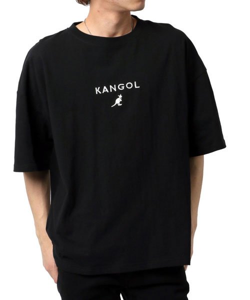 MARUKAWA(マルカワ)/【別注】【KANGOL】カンゴール ビッグシルエット ミニロゴ刺繍 半袖Tシャツ ユニセックス /柄B