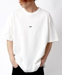 MARUKAWA(マルカワ)/【別注】【Ｌee】リー ビッグシルエット ミニロゴ刺繍 半袖Ｔシャツ ユニセックス/ホワイト