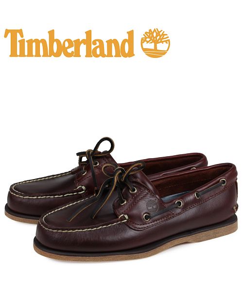 ティンバーランド Timberland デッキシューズ メンズ EK 2EYE BOAT SHOES 25077 ブラウン