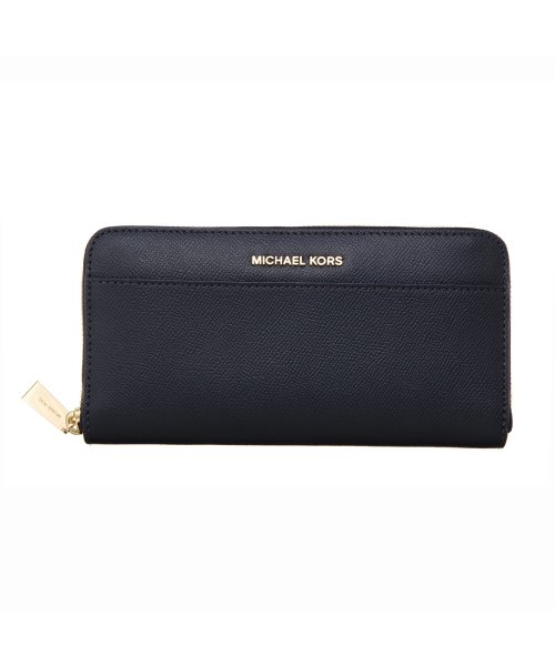 MICHAEL KORS(マイケルコース)/MICHAEL KORS　34F9GTVZ3L　ラウンドファスナー長財布/ネイビー系