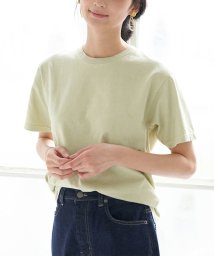 ROPE' PICNIC(ロペピクニック)/BOTANICAL DYE Tシャツ/ライトグリーン（33）