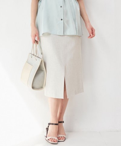 【セットアップ対応】Synthetic Linen スカート