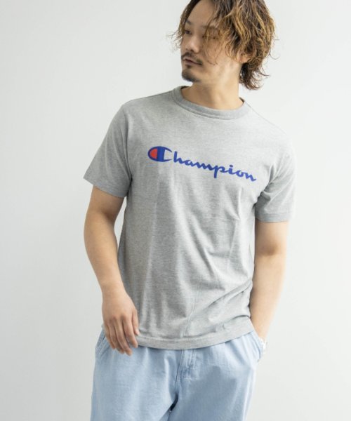 Nylaus(ナイラス)/Champion C3－P302 ロゴプリント クルーネック 半袖 Tシャツ/その他