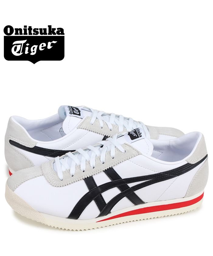 オニツカタイガー Onitsuka Tiger タイガー コルセア スニーカー メンズ Tiger Corsair ホワイト 白 11a357 100 オニツカタイガー Onitsukatiger Magaseek