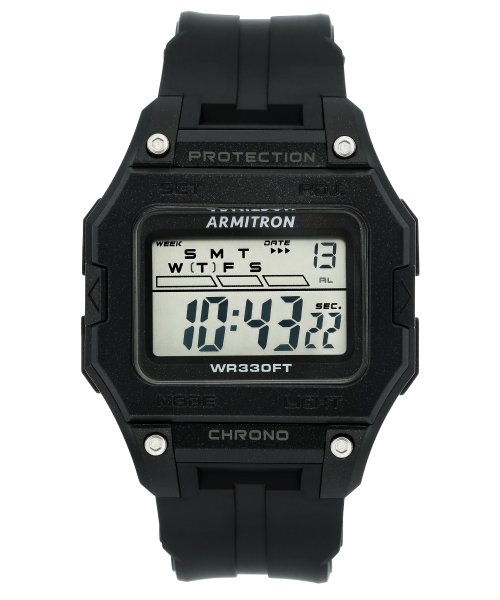 ARMITRON NEWYORK(ARMITRON NEWYORK)/ARMITRON 腕時計 デジタル スポーツウォッチ/ブラック