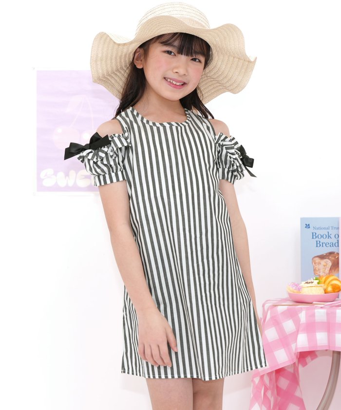 キッズ オフショルダーワンピース 子供の人気商品 通販 価格比較 価格 Com