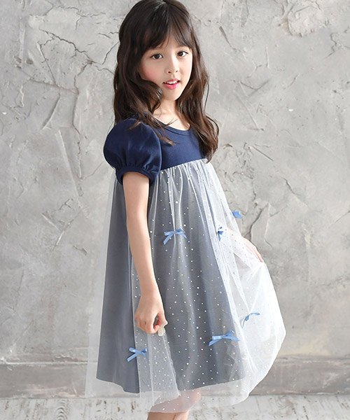 セール リボン付きワンピース 子供服bee 子供服bee Magaseek