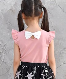 子供服Bee(子供服Bee)/5タイプから選べるノースリーブ型Tシャツ/ピンク