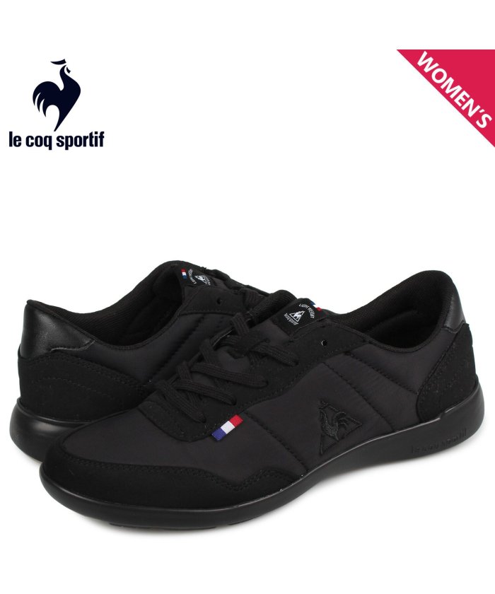 ルコック スポルティフ Le Coq Sportif セギュール 3 ワイド スニーカー レディース Segur 3 Wide ブラック 黒 Ql3njc05b ルコックスポルティフ Lecoqsportif Magaseek