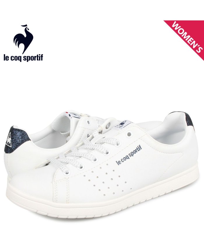 ＜マガシーク＞ スニークオンラインショップ ルコック スポルティフ le coq sportif LA アルマ スニーカー レディース LA ALMA ホワイト 白 QL3OJC65WN レディース その他 24.5 SNEAK ONLINE SHOP】