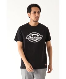 ikka(イッカ)/Dickies ロゴプリントTシャツ/ブラック