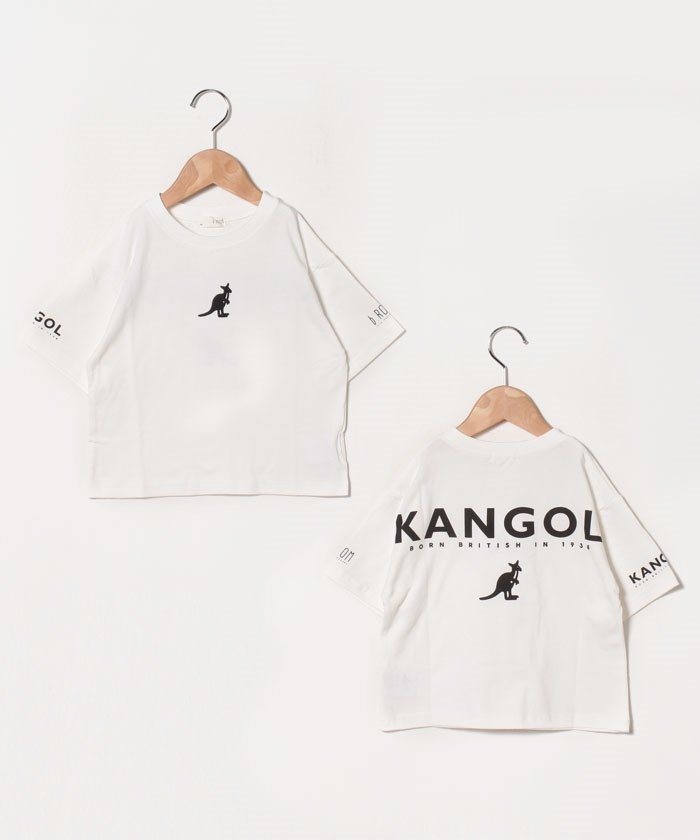 セール Kangolコラボ ロゴ刺しゅうバックプリントビッグシルエットtシャツ ビールーム B Room Magaseek