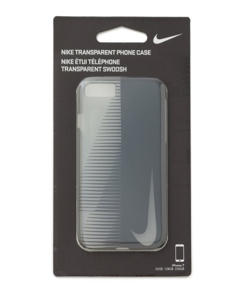 NERGY(ナージー)/【Nike】Transparent iphone Case/ブラック（01）