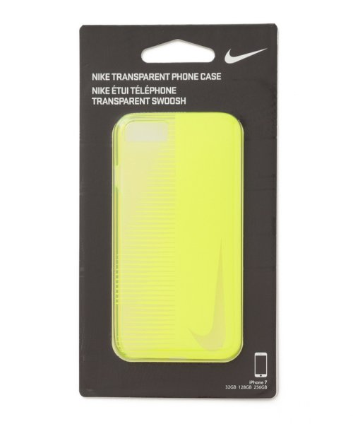 NERGY(ナージー)/【Nike】Transparent iphone Case/イエロー（80）