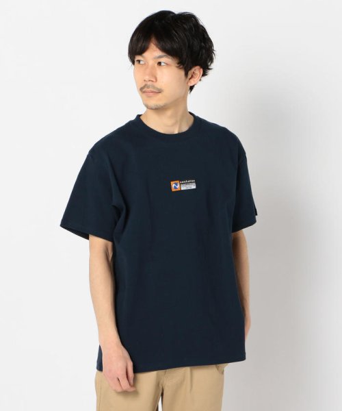 GLOSTER(GLOSTER)/【newhattan　/ ニューハッタン】オープンエンドTシャツ 半袖 H0002－326/ネイビー