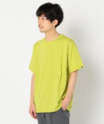 GLOSTER(GLOSTER)/【newhattan　/ ニューハッタン】ベーシックTシャツ 半袖 HB001－326/イエロー