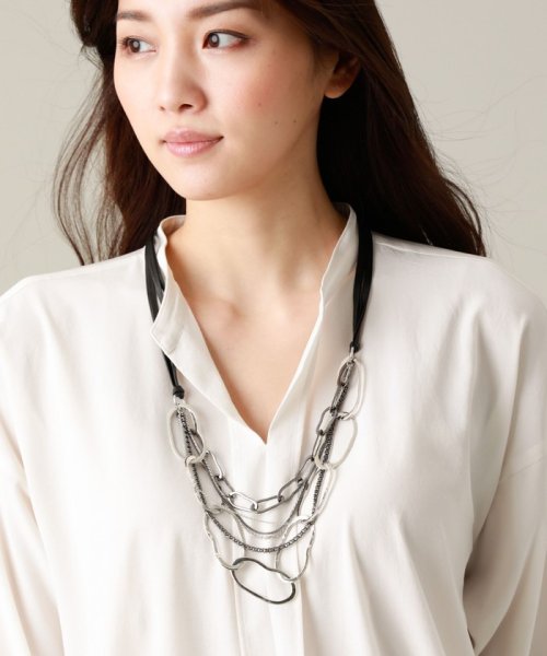 ミックスチェーンネックレス レディースファッション 阪急百貨店公式通販 Hankyu Fashion ミックスチェーンネックレス レディースファッション 阪急百貨店公式通販 Hankyu Fashion