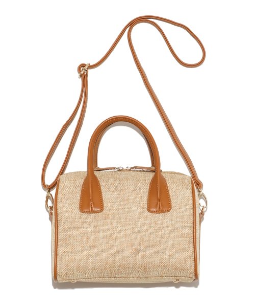 サマークラシックボストンバッグ 503131518 リリー ブラウン Lily