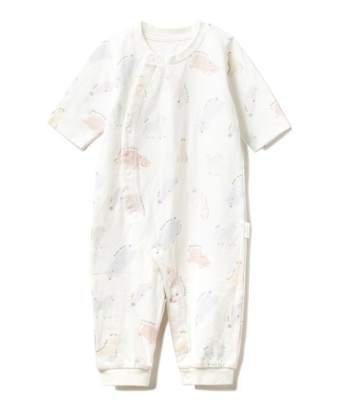 旭山動物園 新生児ペイントアニマル2wayオール Gelato Pique Kids Baby Gelato Pique Kids Baby Magaseek