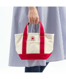 CONVERSE(CONVERSE)/コンバース トートバッグ CONVERSE バッグ CANVAS S TOTE BAG ミニトート レディース A5 キャンバス 小さめ 17917200/レッド