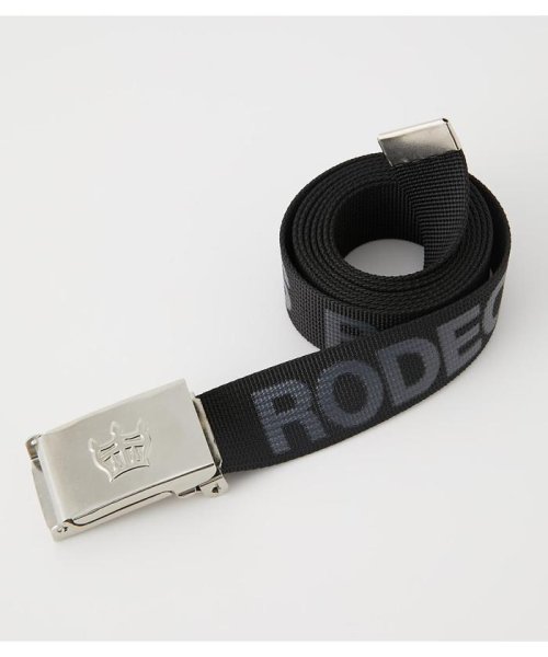 RODEO CROWNS WIDE BOWL(ロデオクラウンズワイドボウル)/Rgoods color belt/BLK