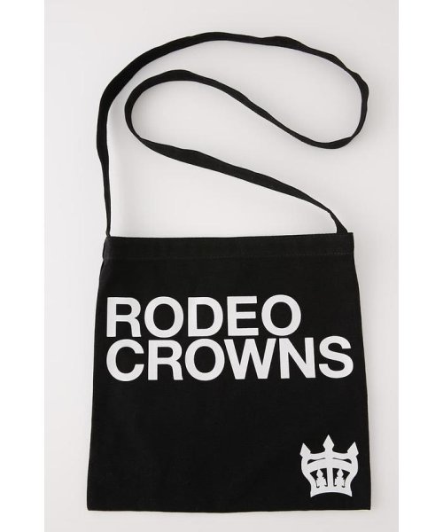 RODEO CROWNS WIDE BOWL(ロデオクラウンズワイドボウル)/Rgoods color sacosh/BLK