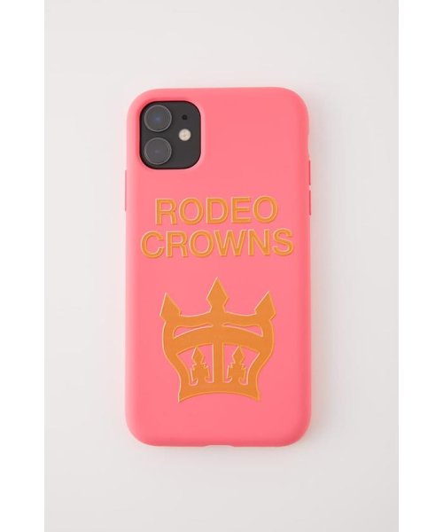 RODEO CROWNS WIDE BOWL(ロデオクラウンズワイドボウル)/Rgoods color mobile case/PNK