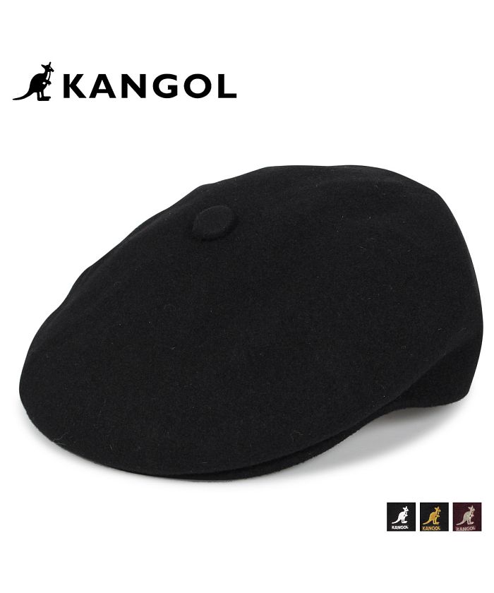 カンゴール KANGOL ハンチング 帽子 メンズ レディース SMU WOOL GALAXY ブラック ワイン レッド 黒 198－169502