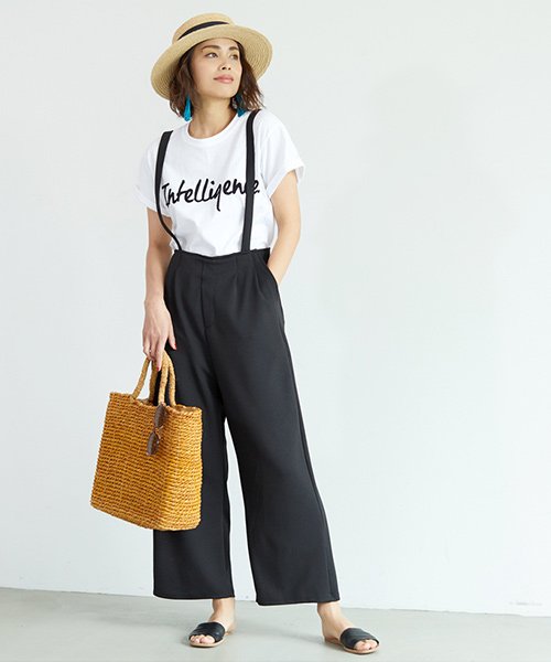 2way ワイドパンツサロペット コカ Coca Magaseek 2way ワイドパンツサロペット コカ Coca Magaseek