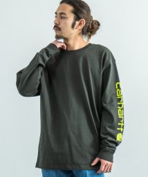 Rocky Monroe(ロッキーモンロー)/CARHARTT カーハート ロングTシャツ 長袖 カットソー クルーネック メンズ レディース ユニセックス プリント ヘビーウェイト オンス ロゴ 綿 コッ/その他系1