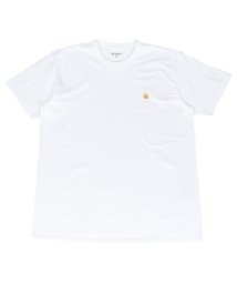 Carhartt/カーハート carhartt Tシャツ メンズ 半袖 無地 SS CHASE T－SHIRT ブラック ホワイトダーク グレー 黒 I026391/503015723