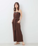 30%OFF！＜マガシーク＞ ルージュ・ヴィフ ラクレ カットプリーツオールインワン レディース ブラウン F Rouge vif la cle】 セール開催中】画像