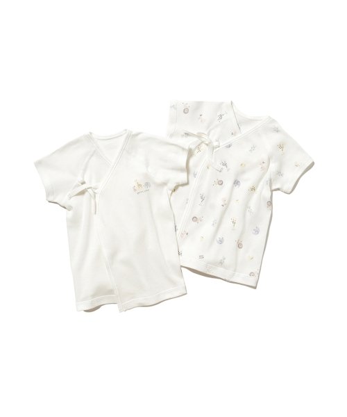 新生児 アニマルモチーフ短肌着2枚セット Gelato Pique Kids Baby Gelato Pique Kids Baby Magaseek 新生児 アニマルモチーフ短肌着2枚セット Gelato Pique Kids Baby Gelato Pique Kids Baby Magaseek