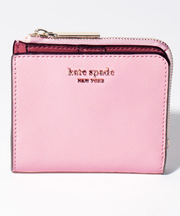 玄関先迄納品 new spade kate york spade★ケイトスペード★二つ折り財布★長財布 kate - 財布 KATE SPADE PWRU7765 二つ折り財布