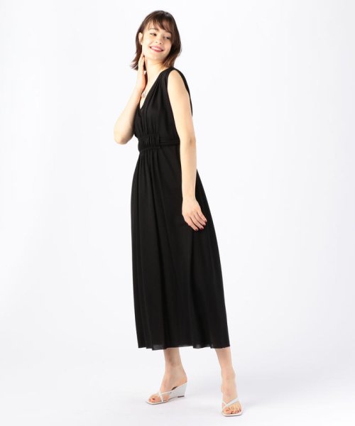 セール Tomorrowland Buying Wear Tomorrowland Buying Wear 別注 Baume Tomorrowland リヨセルジャージー ウエストマークロングワンピース Magaseek