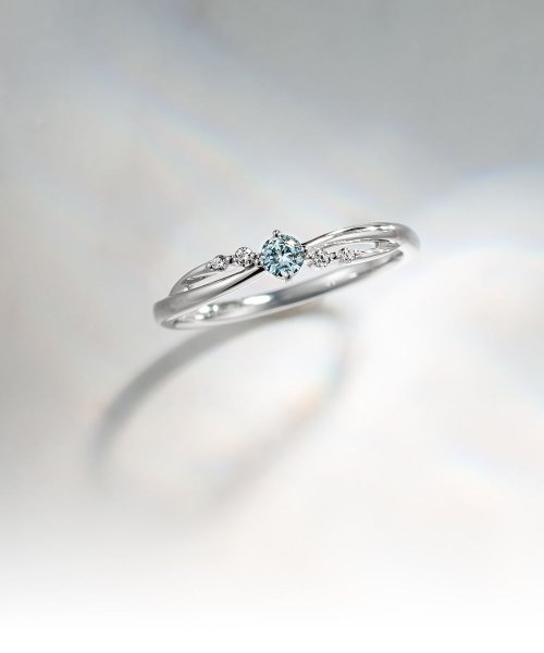 K10ホワイトゴールドリング ４ 4 Magaseek