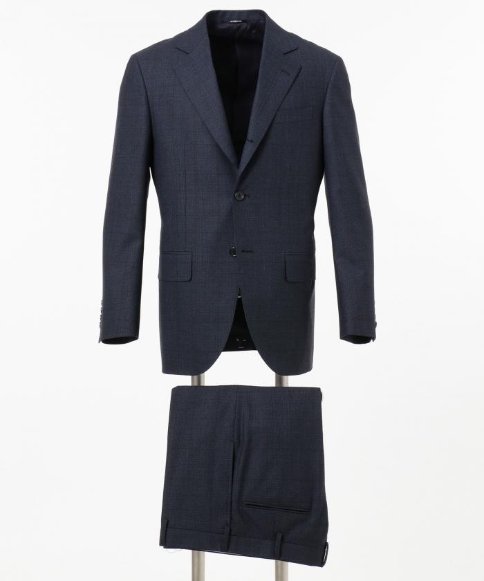 ARTHUR HARRISON】YNBグレナカートチェック スーツ / 背抜・(503141939