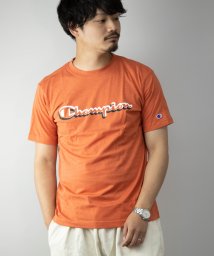 Nylaus(ナイラス)/Champion C3－RS307 C VAPOR ロゴプリント 半袖 Tシャツ/レッド