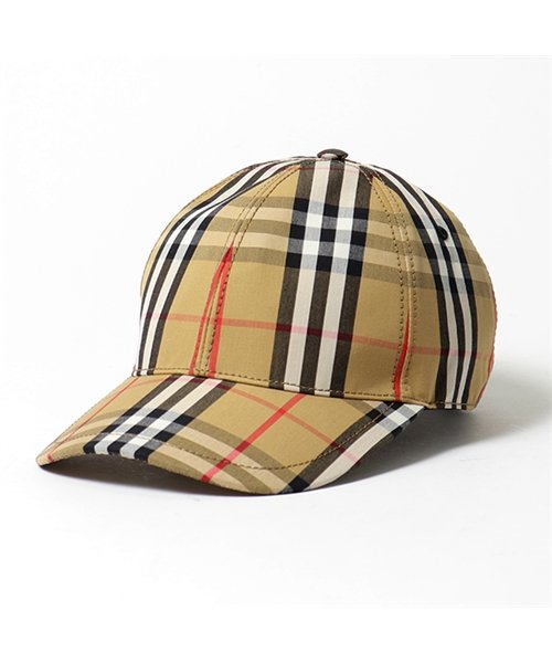 セール Burberry バーバリー Vintage Check Baseball Cap バーバリーチェック コットレディース バーバリー Burberry Magaseek