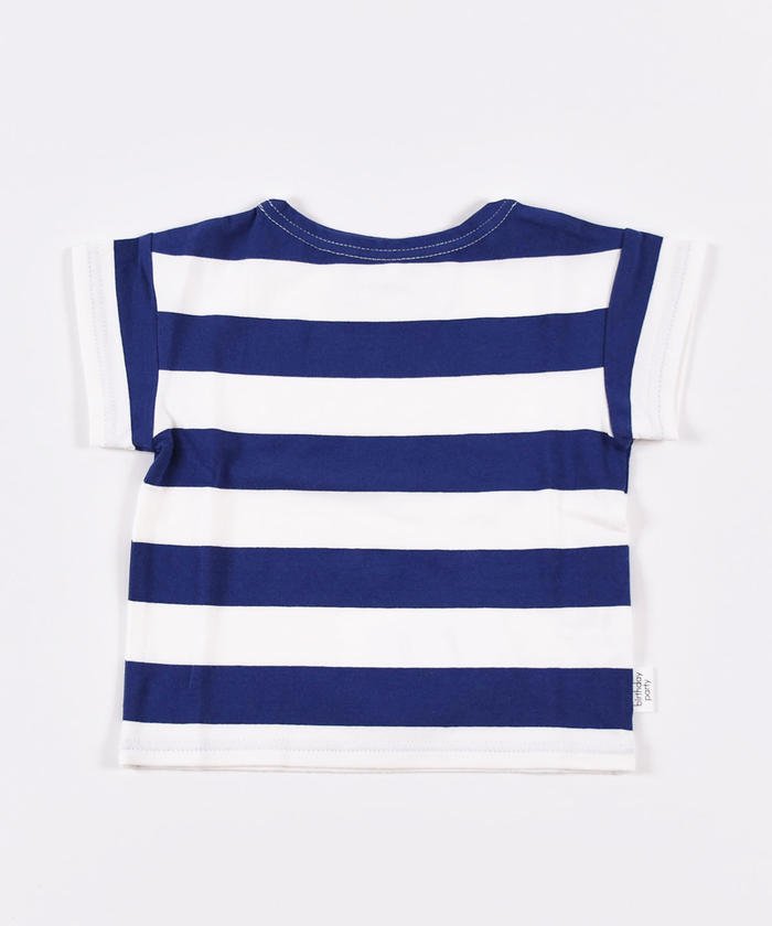 セール ベア天竺ボーダーバックリボンtシャツ 70cm 90cm バースデーパーティ Birthday Party Magaseek