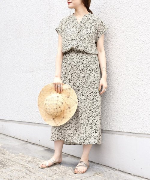フラワープリントショートスリーブワンピース シップス ウィメン Ships Women Magaseek